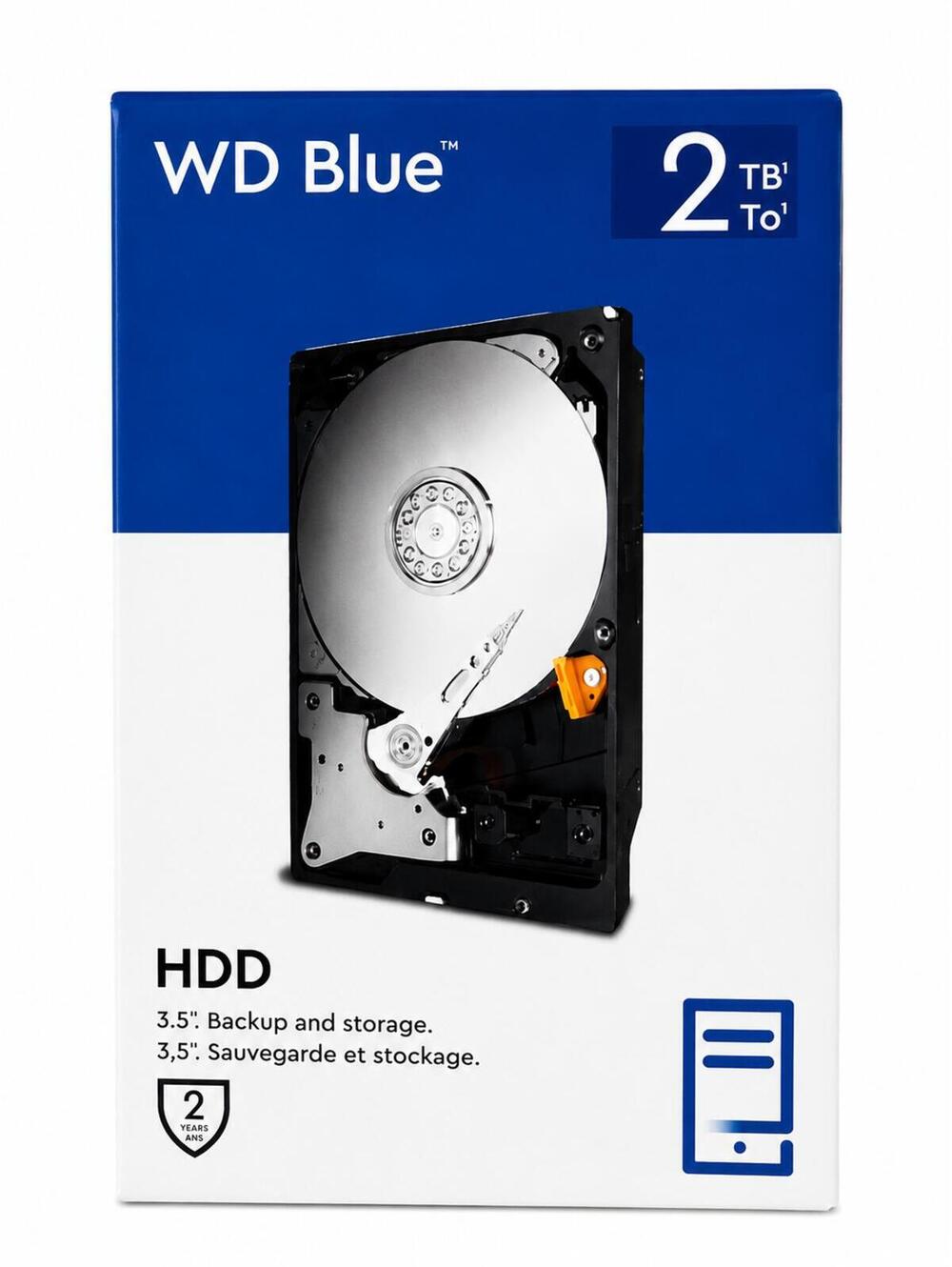 WD Blue 2TB  3.5" Desktop Hard Drive WD20EZBX